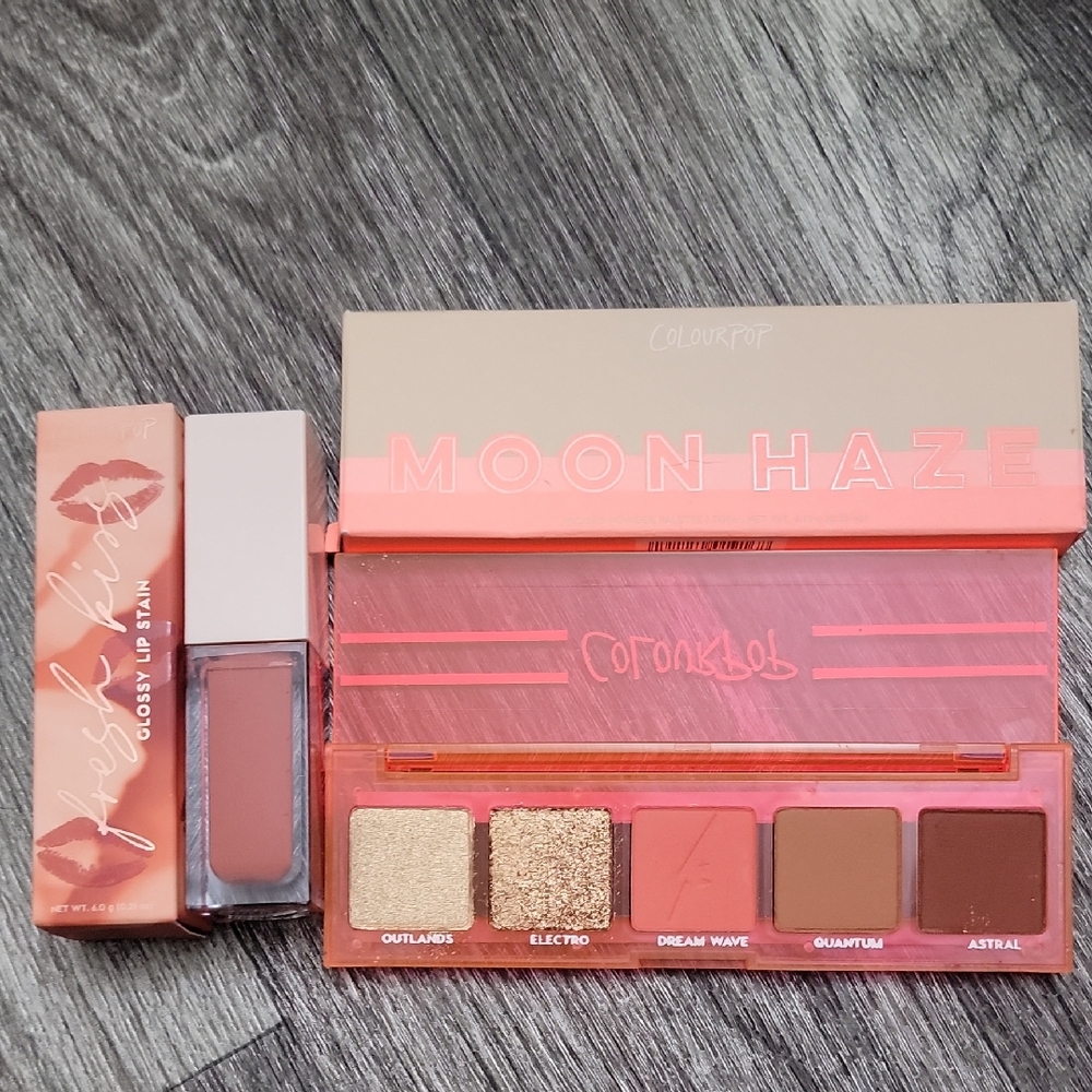 ColourPop Moon Haze Eyeshadow and Lip Stain Set